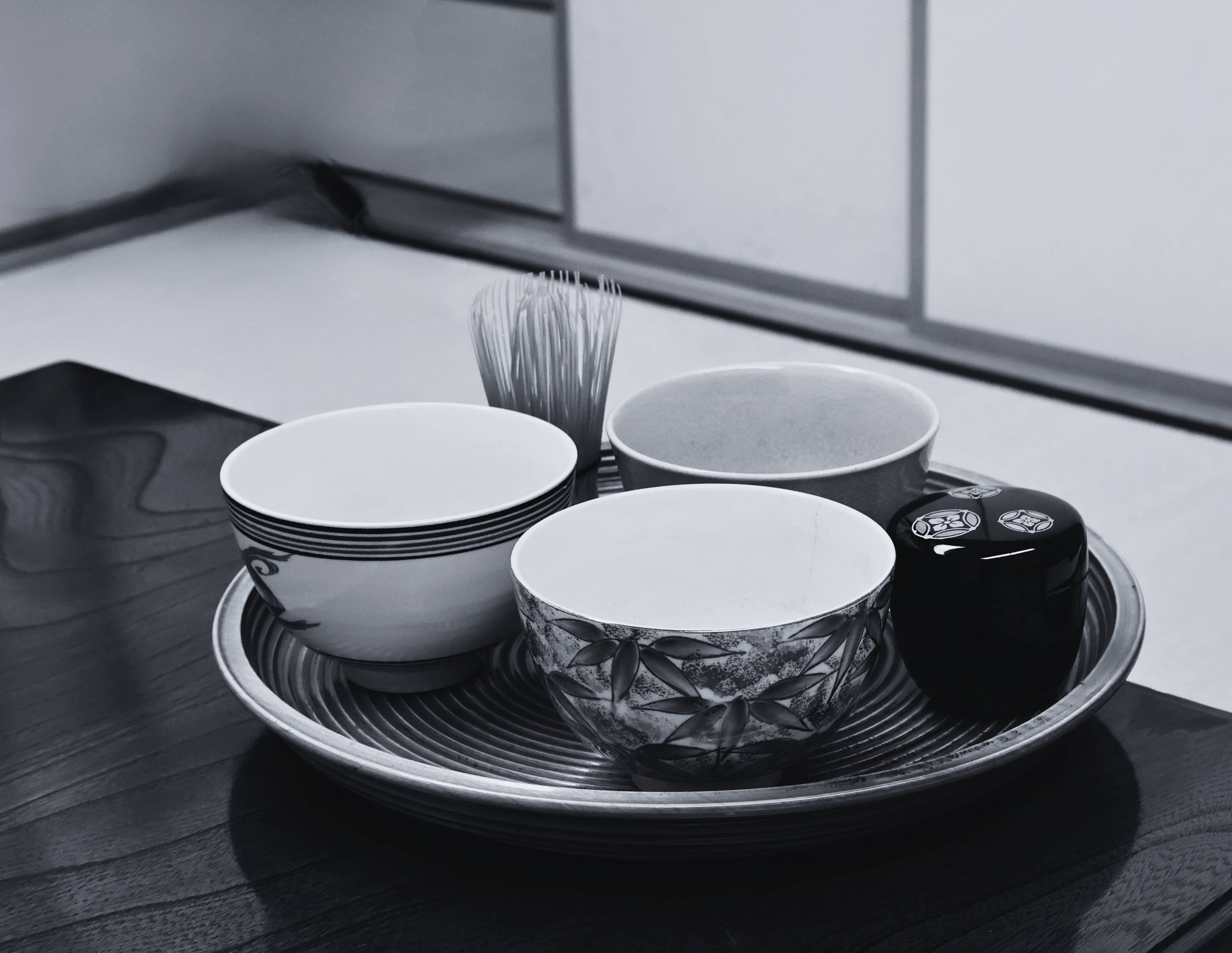 Japanese matcha bowl ritual